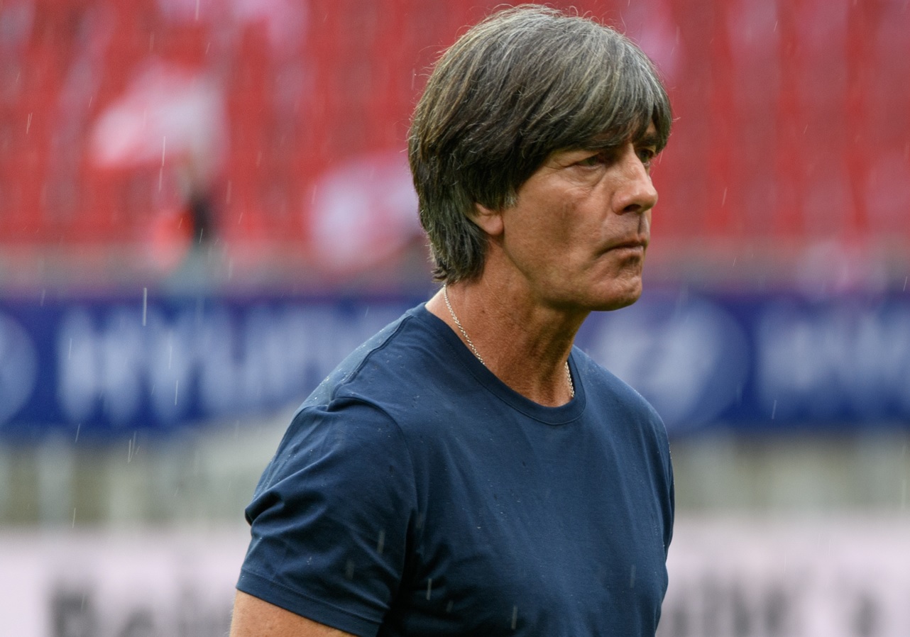 The 64-year old son of father (?) and mother(?) Joachim Löw in 2024 photo. Joachim Löw earned a  million dollar salary - leaving the net worth at 18 million in 2024