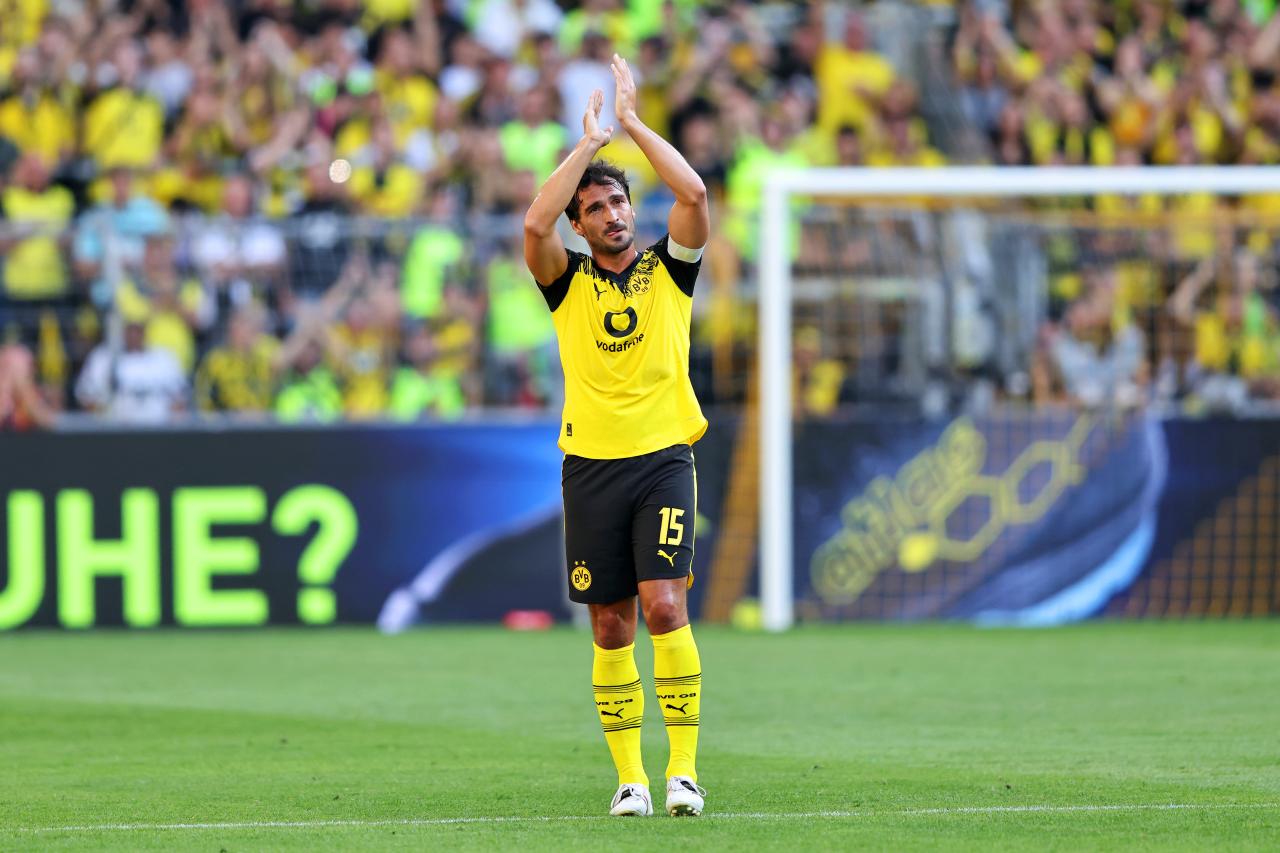 Dortmund lose final pre-season test in Mats Hummels’ farewell game