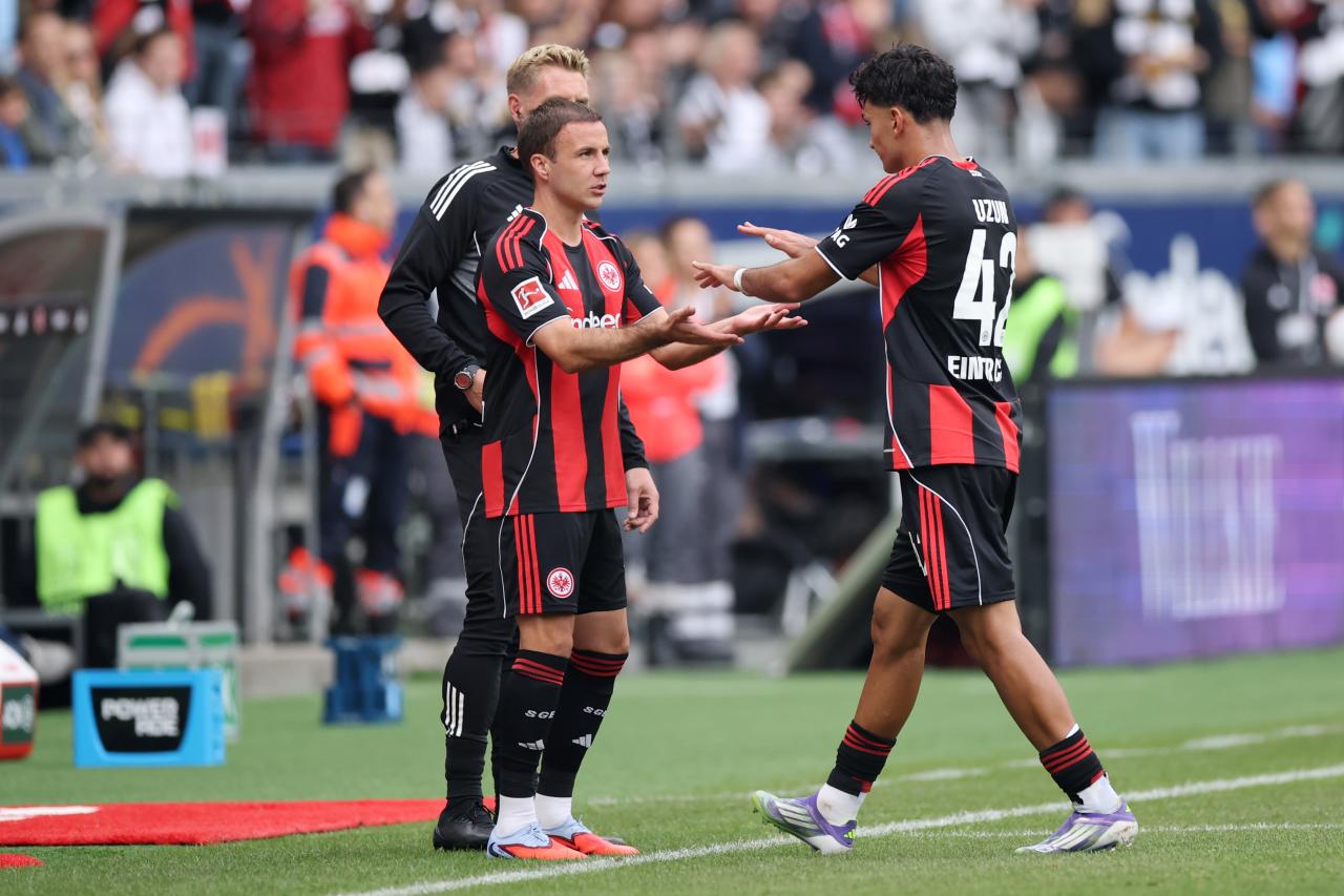 Götze full of praise for Uzun: “He has huge potential”