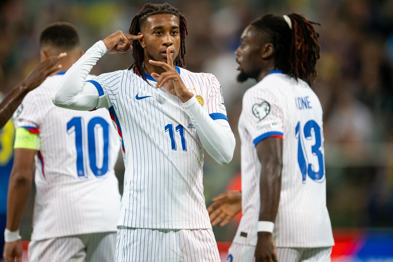 Deschamps praises Olise following win against Ukraine: “He really brings us a lot”