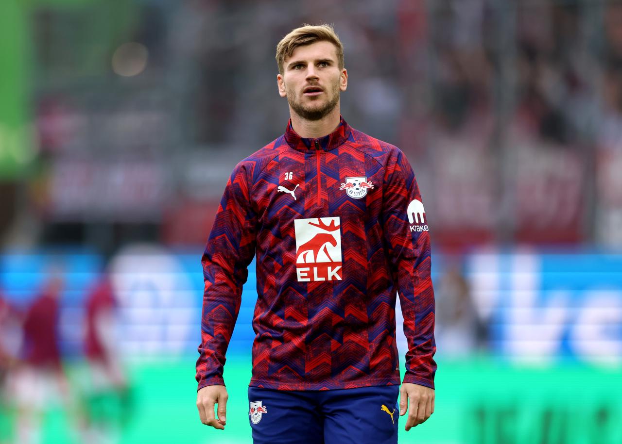 RB Leipzig fans celebrate Timo Werner's long-awaited Bundesliga comeback