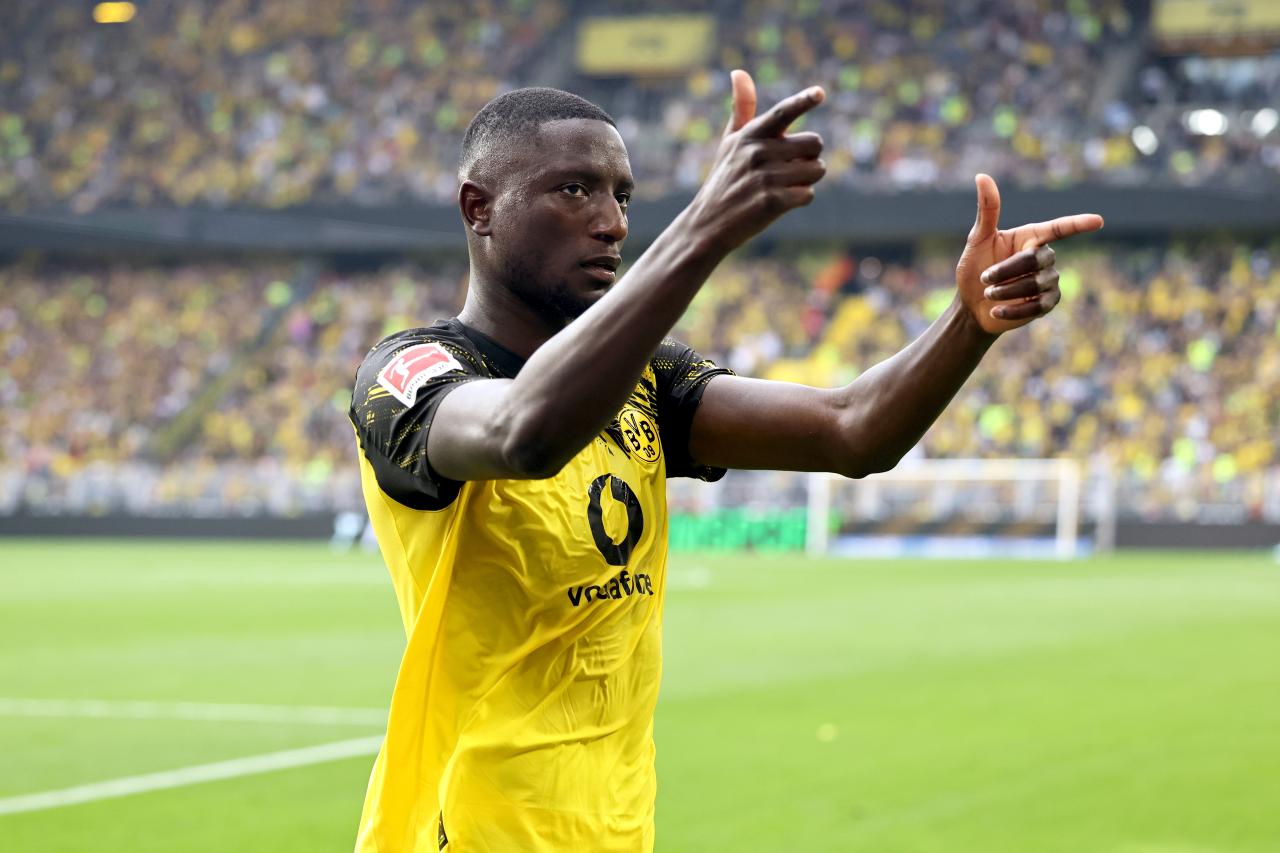 Guirassy takes part in Dortmund's final training session ahead of Athletic Club clash