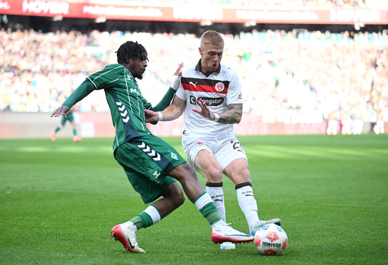 Mbangula guides Bremen past St.Pauli challenge