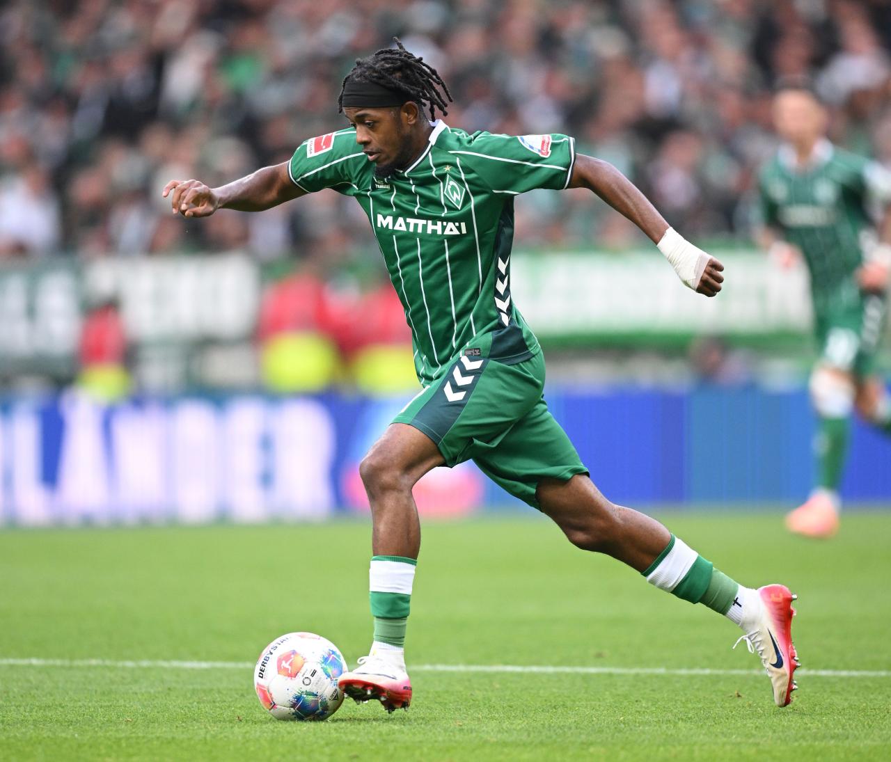 Samuel Mbangula draws early comparisons to Werder legend Diego