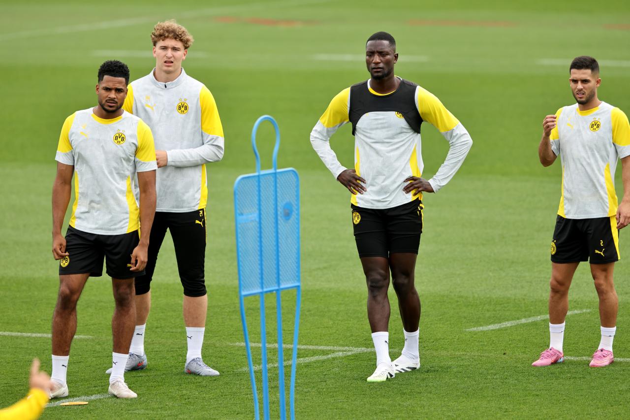 Guirassy in full training ahead of Dortmund’s clash with Bayern