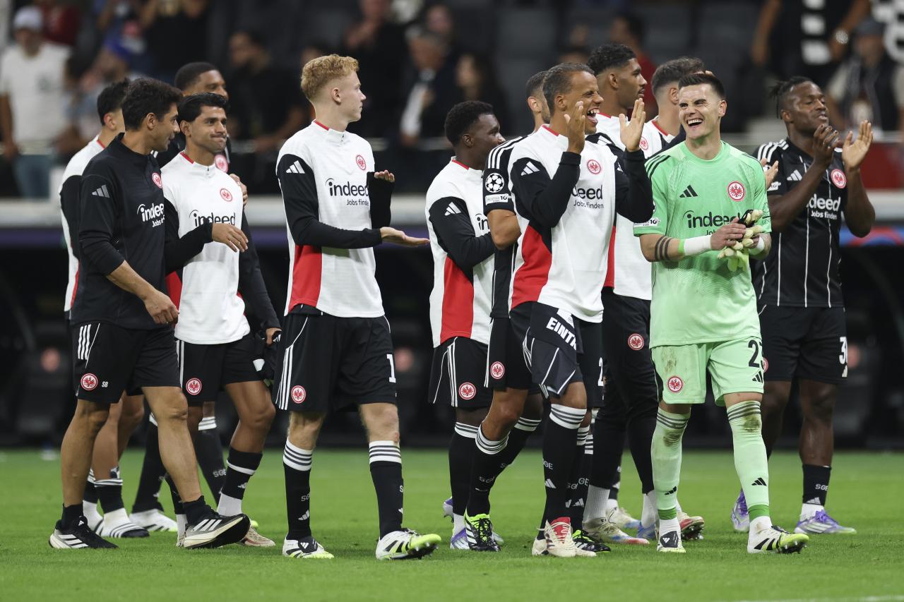 Confirmed UCL lineups: Eintracht Frankfurt vs. Liverpool