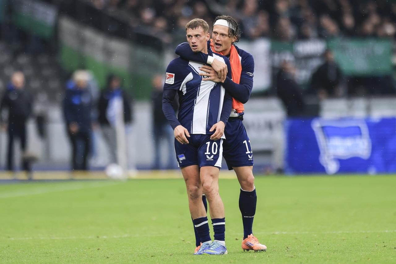 Hertha overcome their bogey team to progress in the Pokal