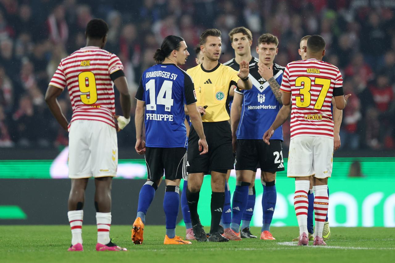 Red mist descends as 1.FC Köln thump 9-man Hamburg