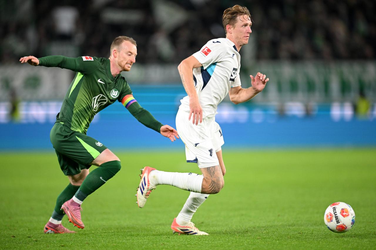 Burger’s winner sees Hoffenheim sink Wolfsburg in five-goal thriller