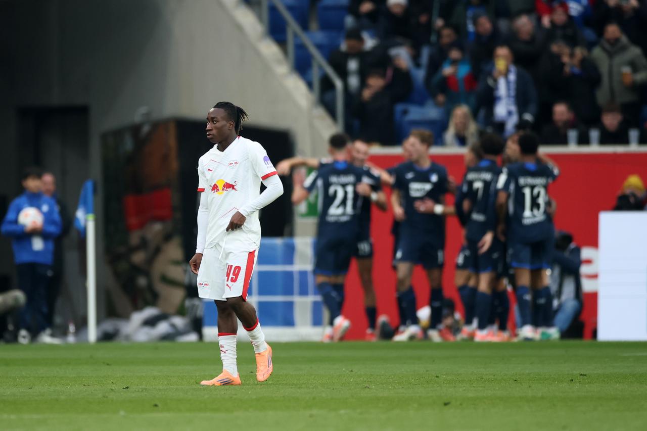 Hoffenheim complete first-half comeback to defeat Leipzig