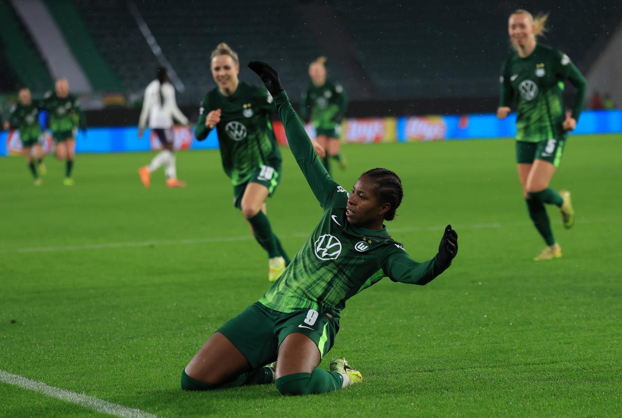 Five-star Wolfsburg inflict Manchester United’s first-ever Women’s Champions League defeat