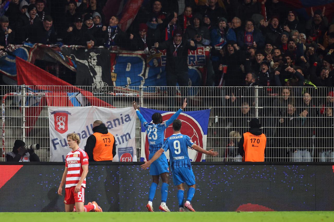Heidenheim stage stunning late comeback to beat Union Berlin 2–1