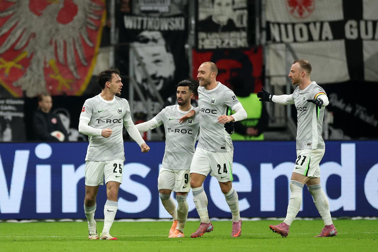 Frankfurt and Wolfsburg share the spoils after injury-time penalty-kick