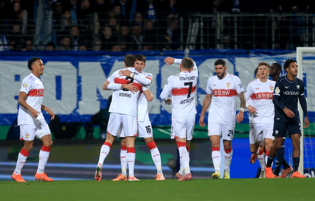 Pokal holders Stuttgart book quarter-final spot with professional performance