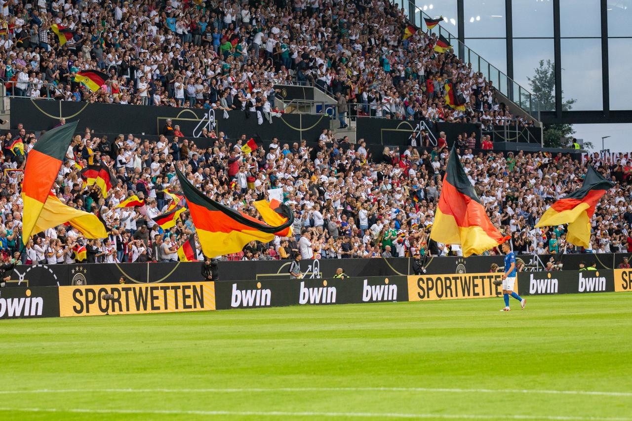 Germany vs. Denmark interrupted due to weather conditions