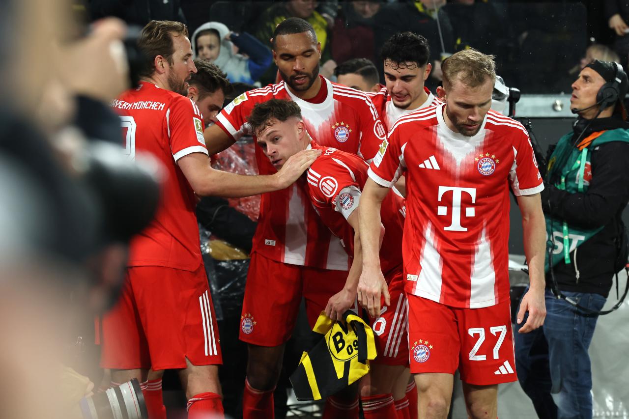 Confirmed Lineups: FC Bayern Munich vs. Borussia Mönchengladbach