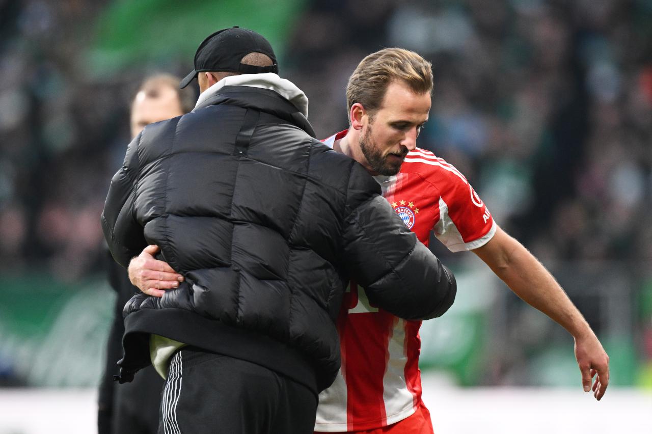 Kompany gives injury update on Kane ahead of Bayern's games against Freiburg and Real Madrid