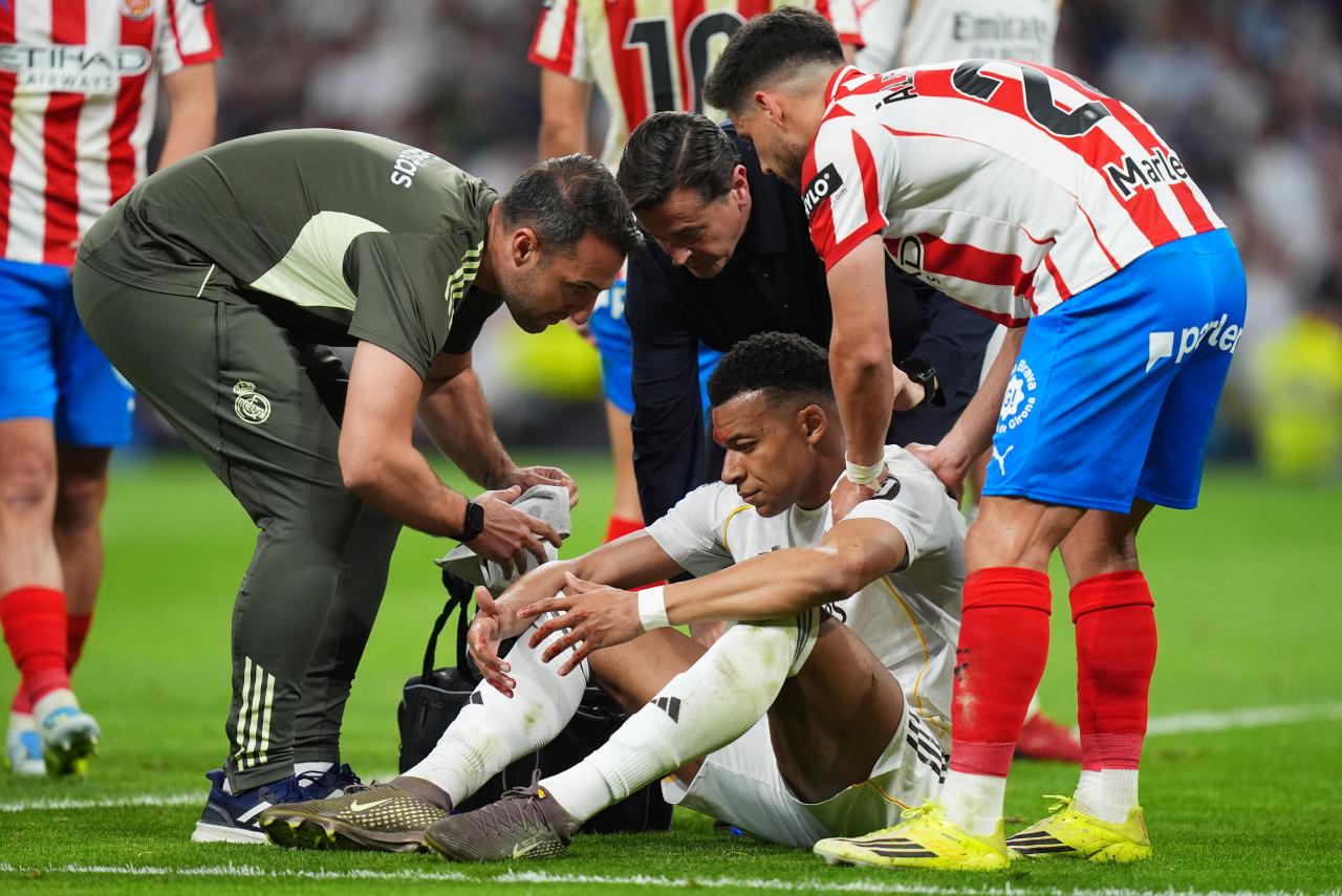 Kylian Mbappé returns to training ahead of Real Madrid’s second-leg clash with Bayern Munich