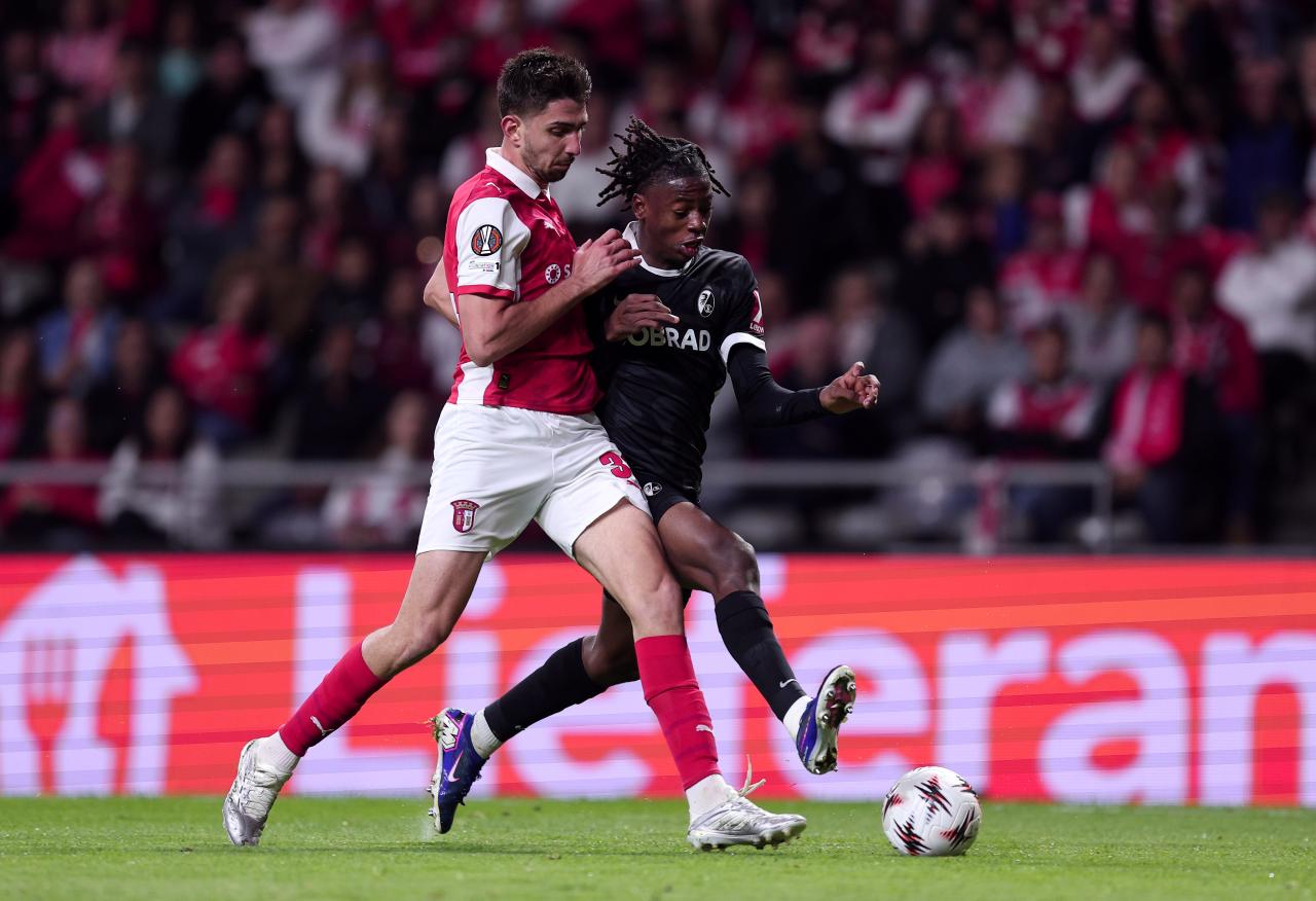 Freiburg suffer first-leg heartbreak after last-gasp Braga winner