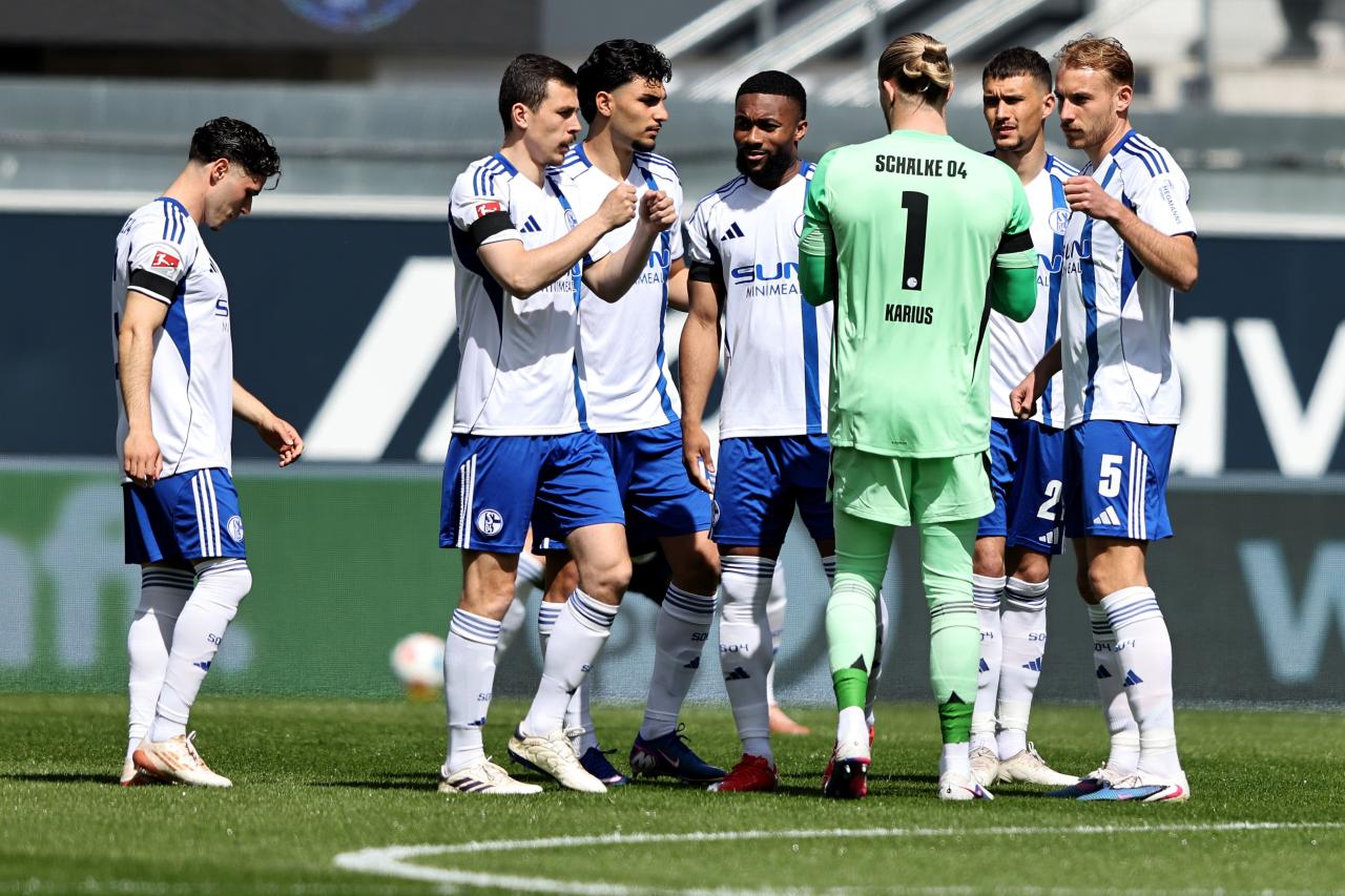 Confirmed 2. Bundesliga lineups: FC Schalke 04 vs. Fortuna Düsseldorf