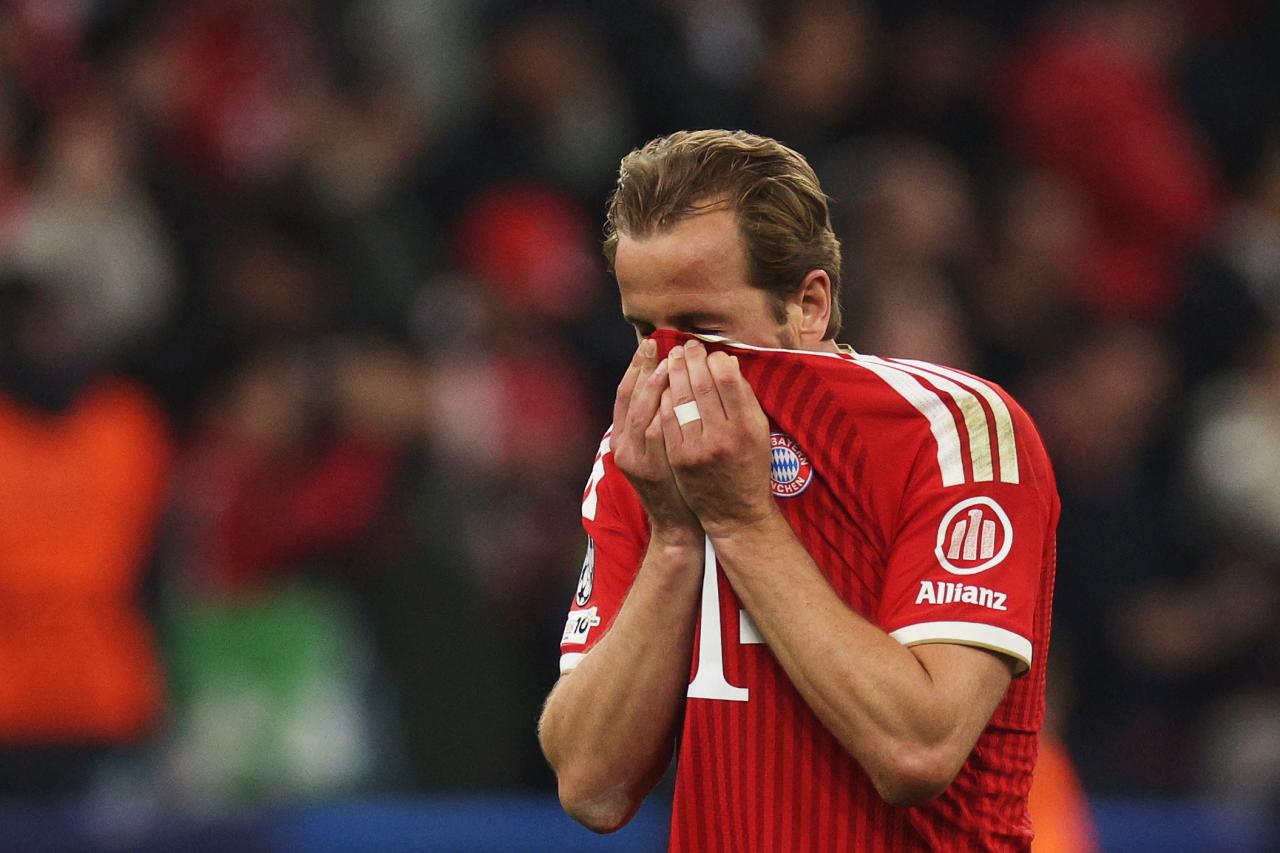 Harry Kane reflects on "tough" Champions League exit to PSG