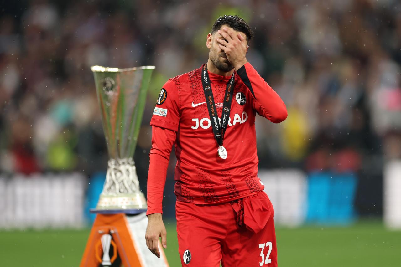 "We didn't manage to trouble them" – Vincenzo Grifo on Freiburg's Europa League final defeat to Aston Villa