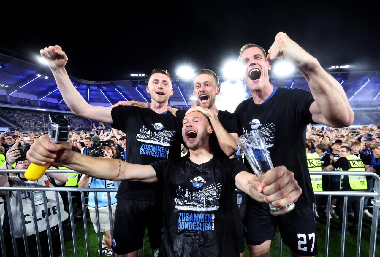Paderborn boss praises players after “deserved” win over Wolfsburg seals promotion