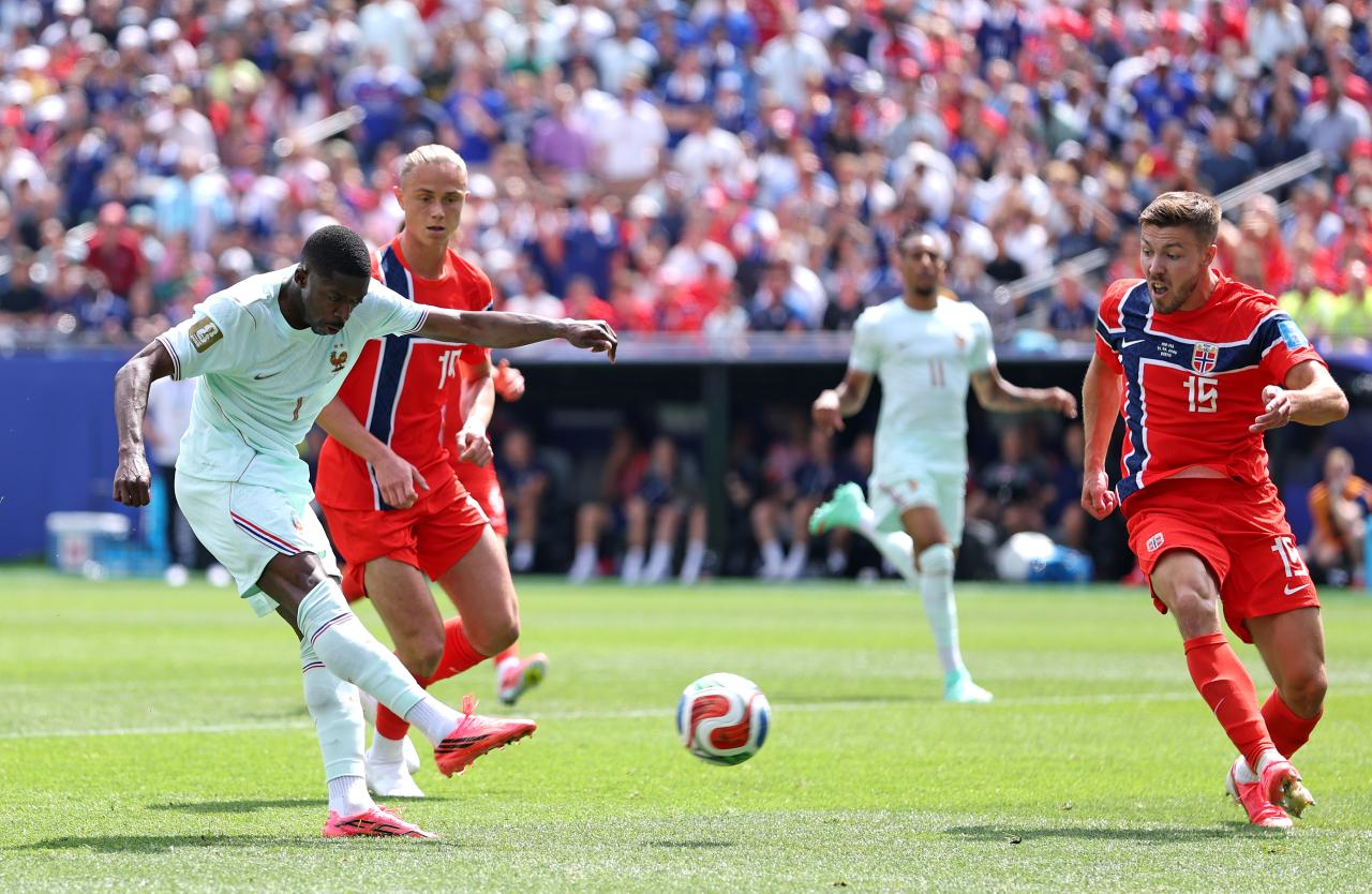World Cup: France top Group I as Dembélé's hattrick sinks rotated Norway