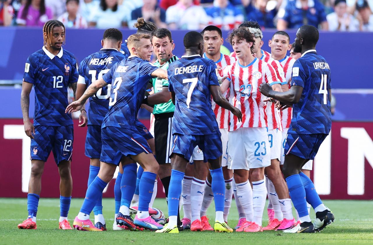 Olise and Upamecano help France edge controversial Paraguay to reach World Cup quarter-finals