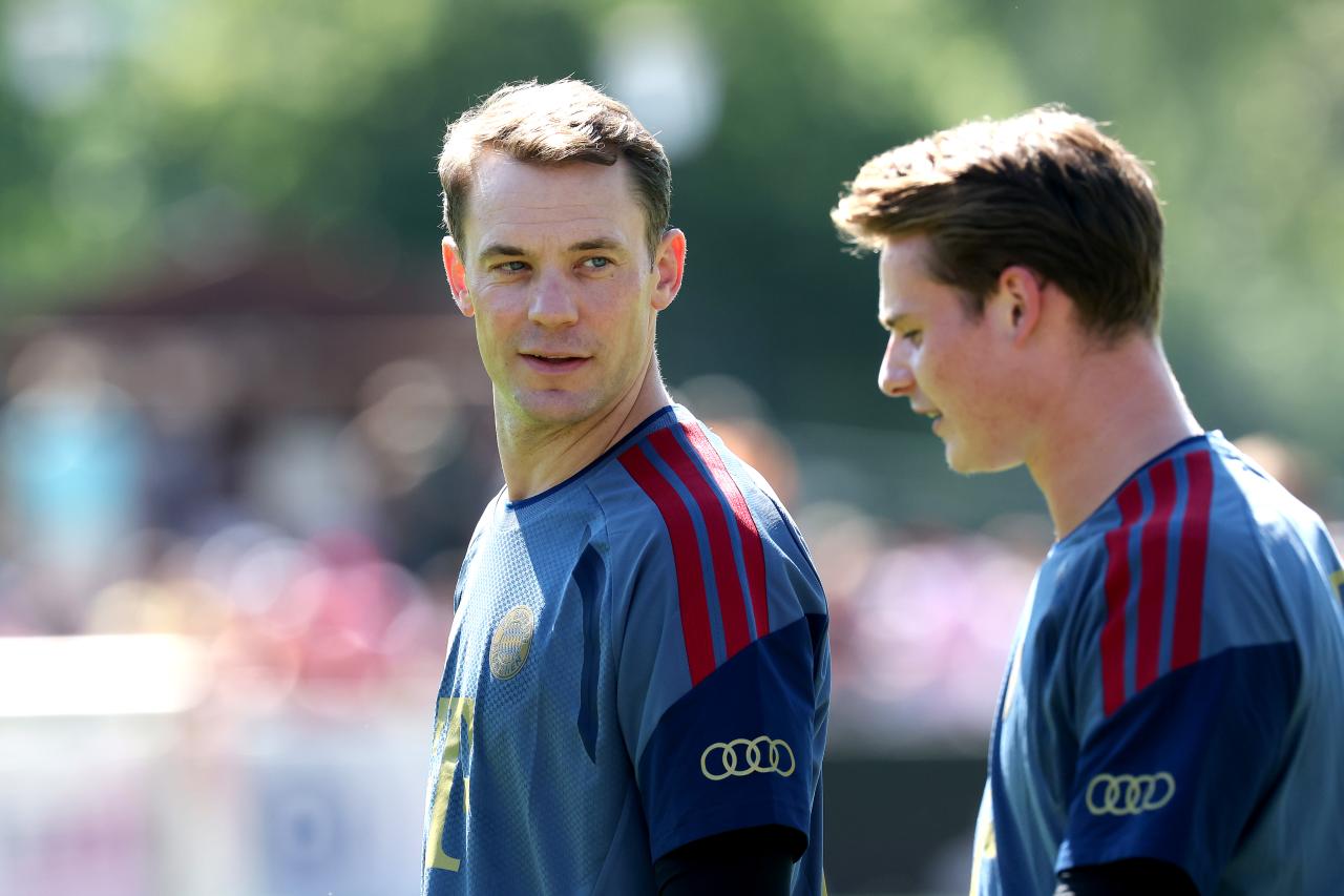 Neuer responds to speculation over Urbig's role this season for Bayern