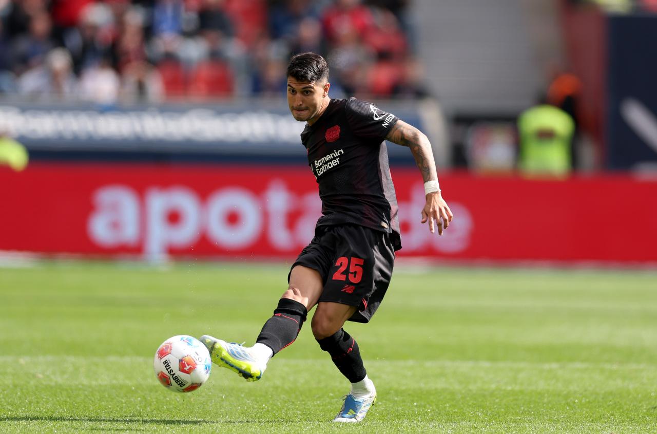 Leverkusen chief addresses Exequiel Palacios’ future amid RB Leipzig and Ipswich links