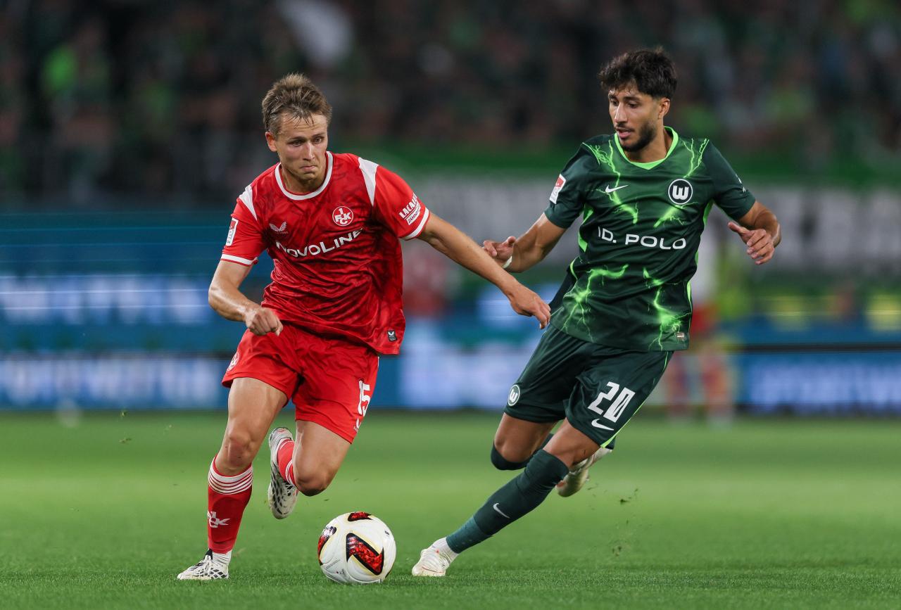 Wolfsburg and Kaiserslautern split points in opening 2. Bundesliga Topspiel