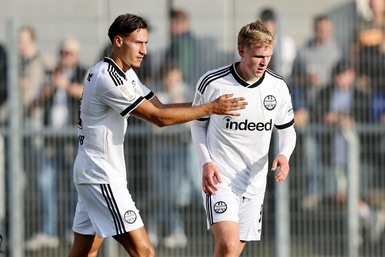 Frankfurt reach DFB-Pokal second round with 11-goal thrashing of SC St.Tönis