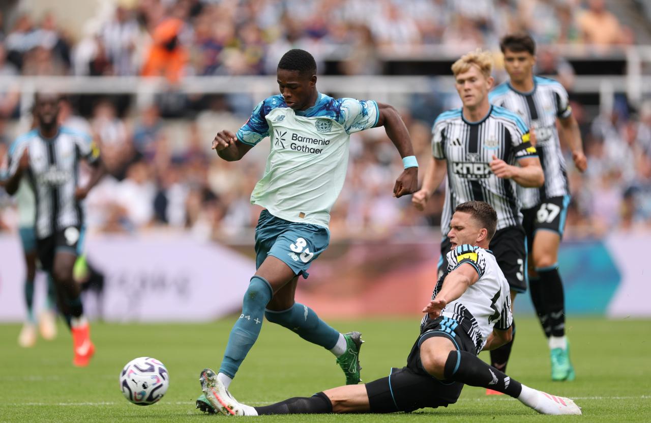 Aston Villa enquire about Leverkusen forward Christian Kofane