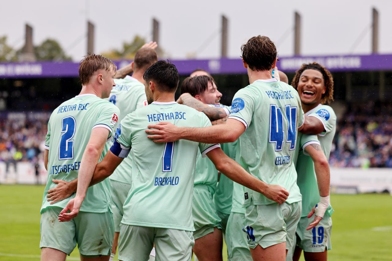 2. Bundesliga: Hertha BSC maintain perfect start with 3-1 win at Osnabrück