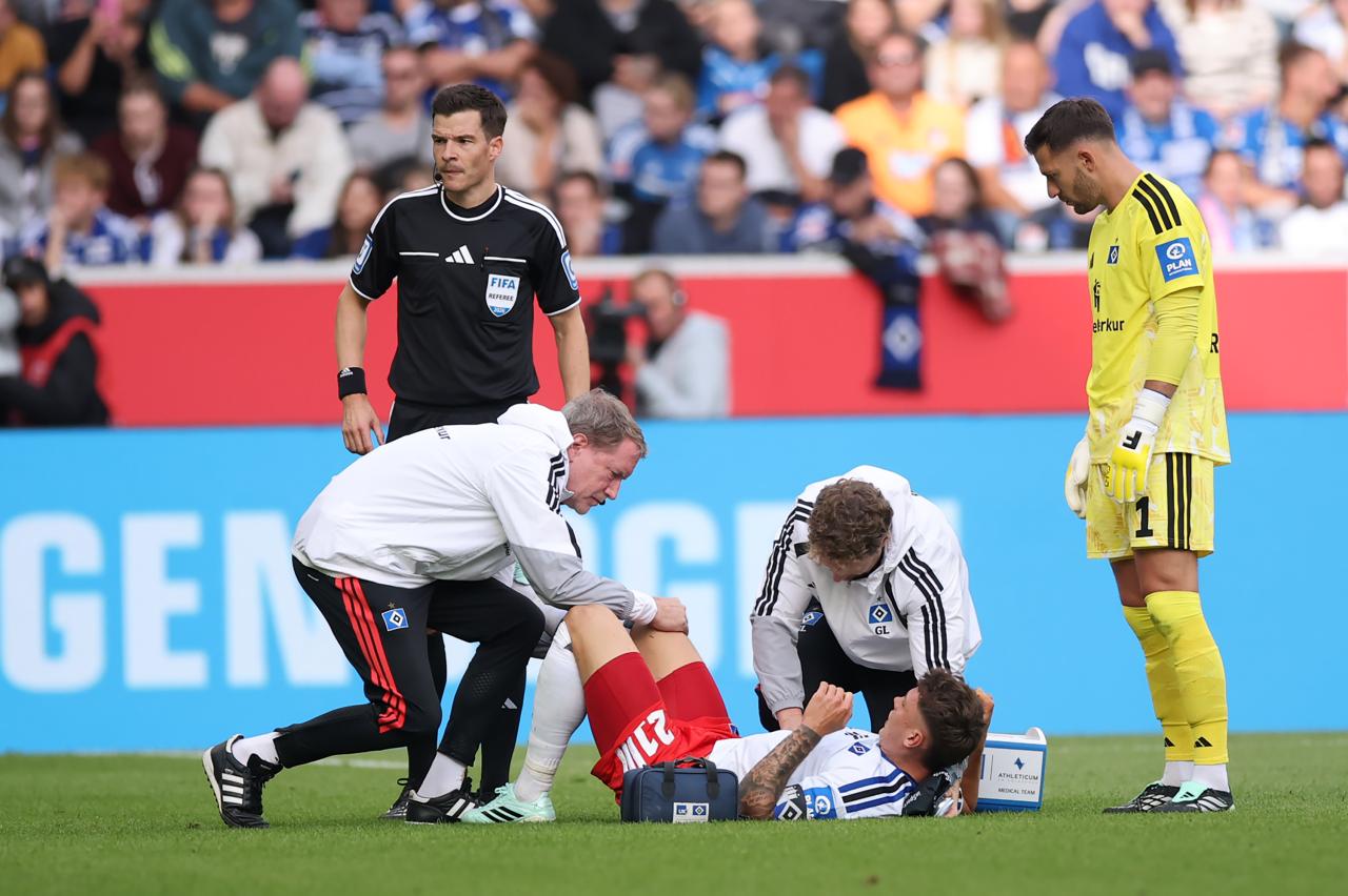 HSV captain Remberg suffers suspected ACL injury in dramatic win over Hoffenheim