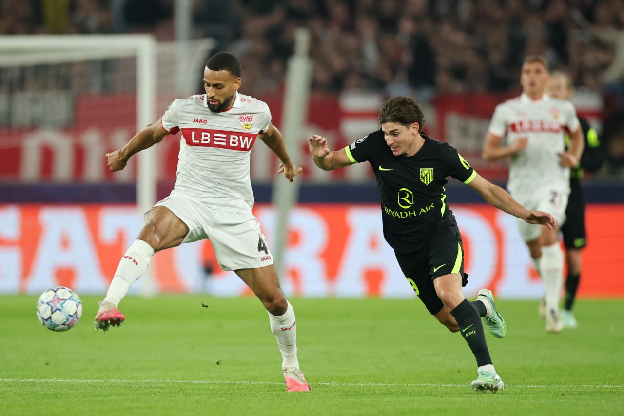 Stuttgart sparkle but Alvarez salvages draw for 10-man Atlético Madrid