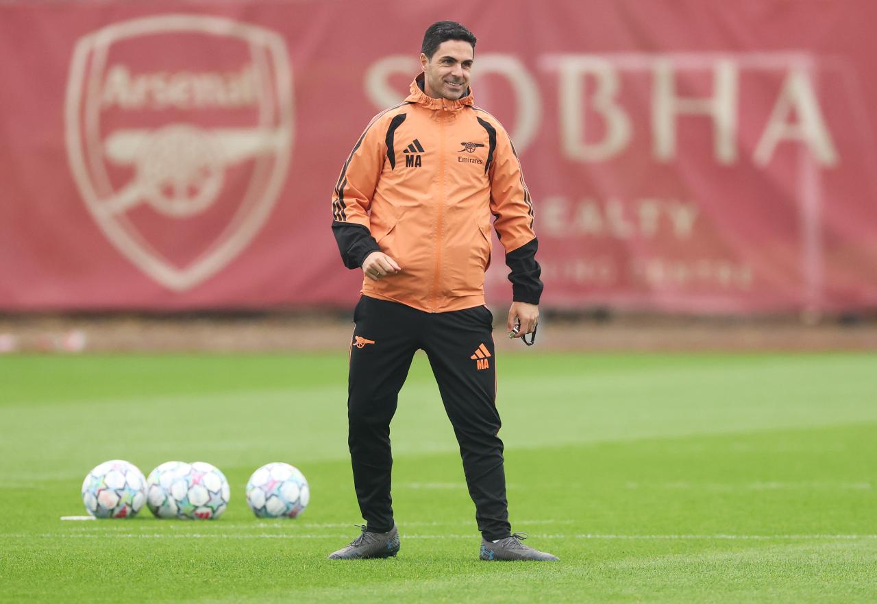 Mikel Arteta ahead of Arsenal's clash with Bayern Munich
