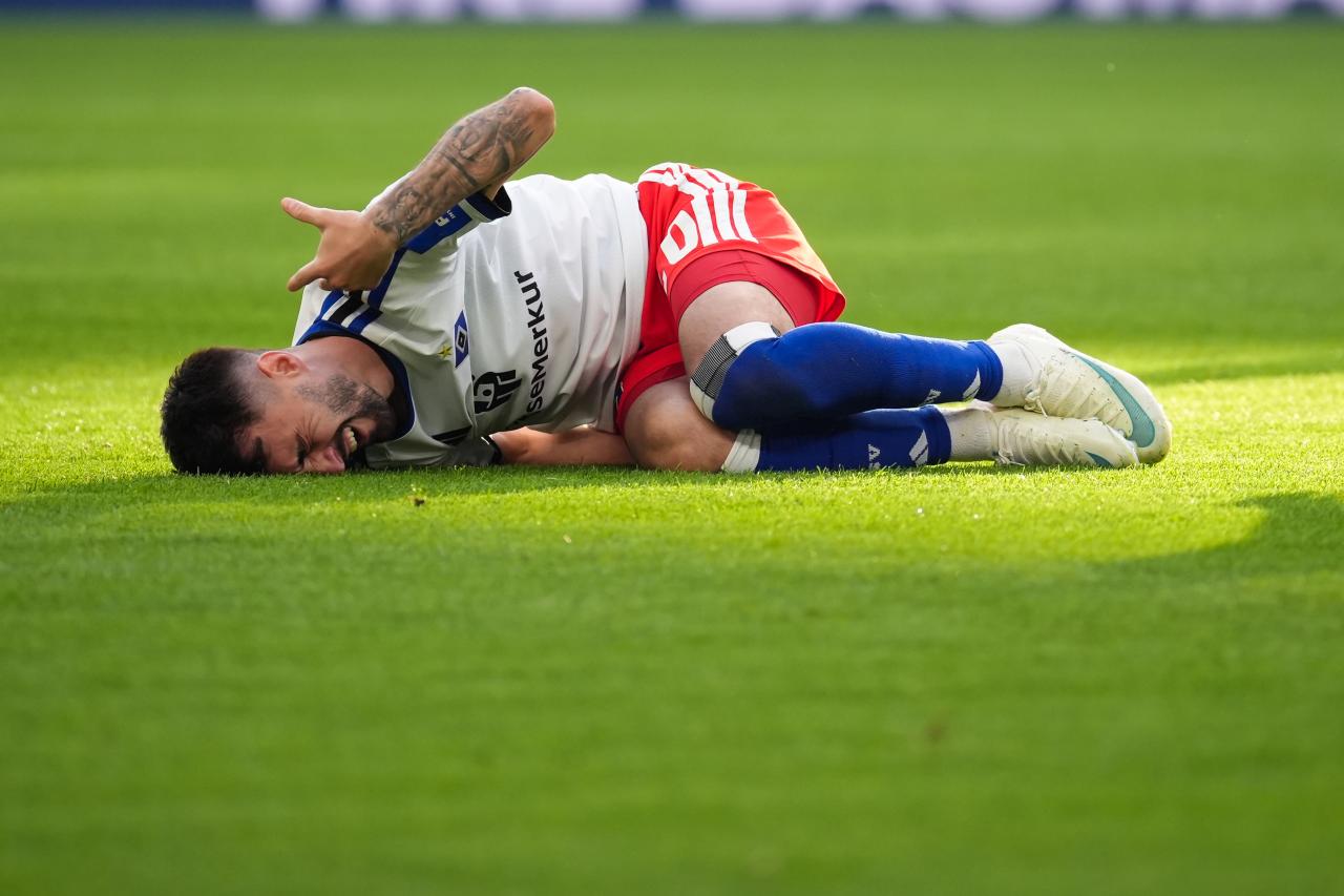 HSV rocked by double injury blow ahead of Eintracht Frankfurt cup clash