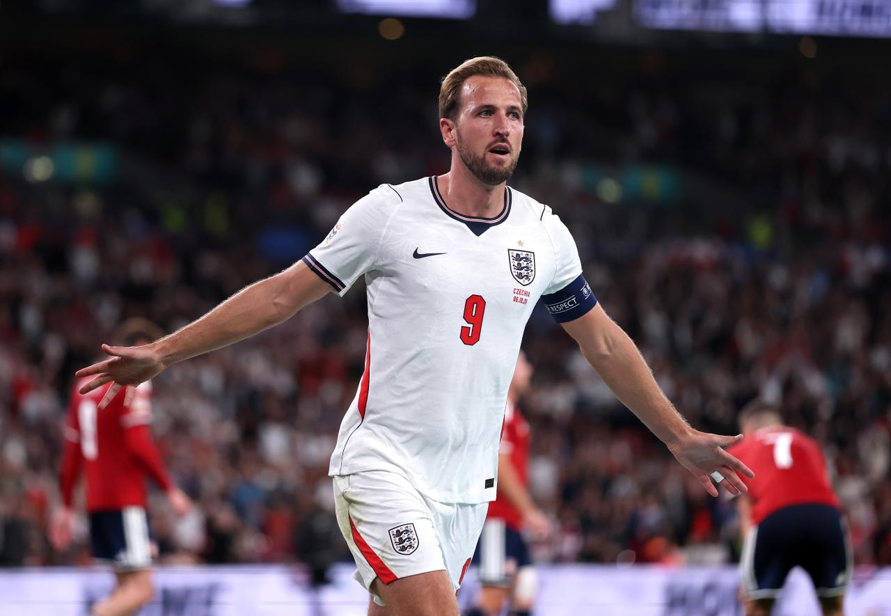 Harry Kane of Bayern Munich after being named the 2026 Ballon d'Or winner