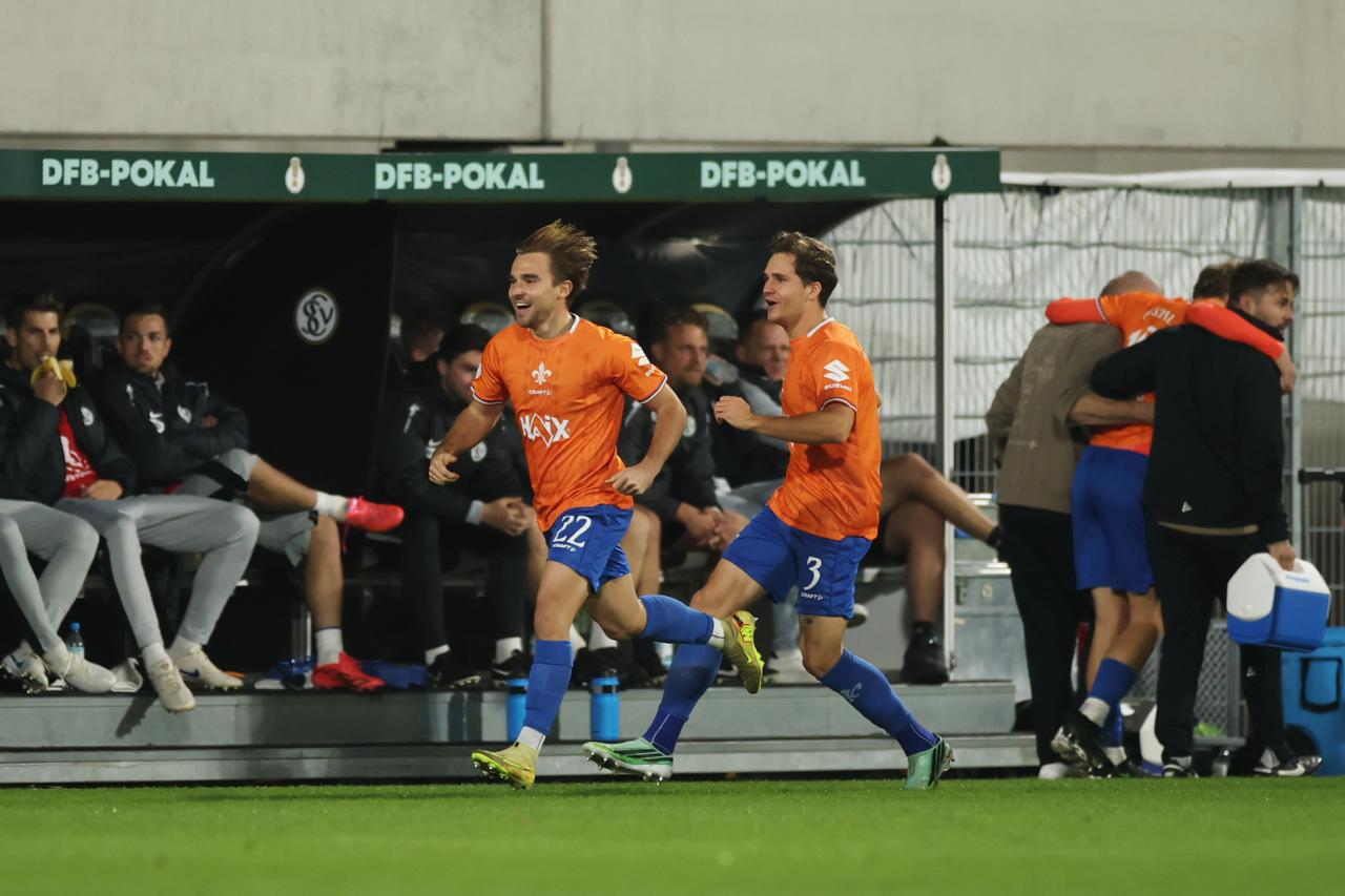 DFB-Pokal: 2. Bundesliga cellar-dwellers Darmstadt eliminate toothless Elversberg