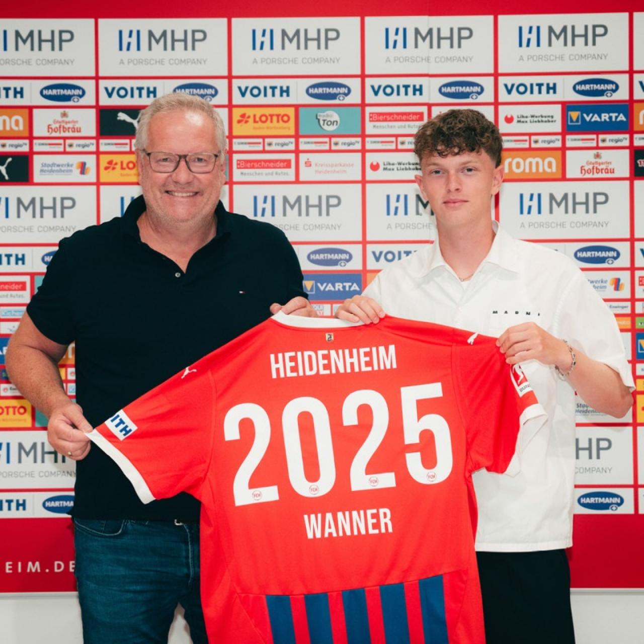 Heidenheim lavish more praise on red-hot Wanner: “One of German football's greatest talents.”