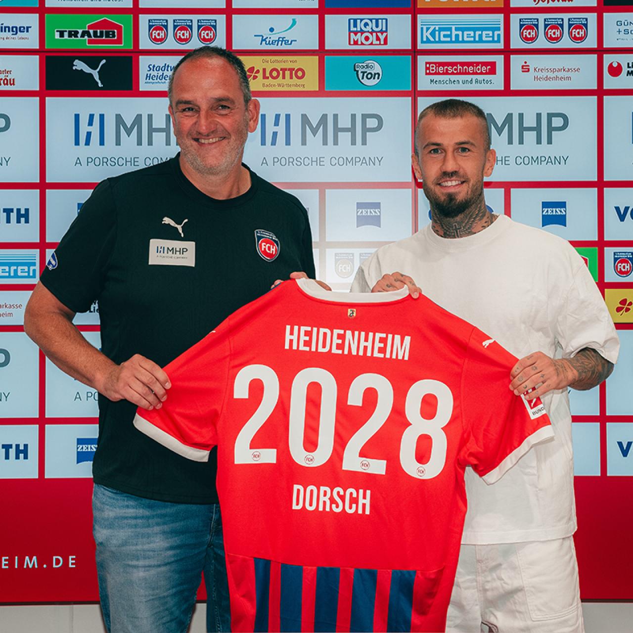 Confirmed: Augsburg return Dorsch to Heidenheim