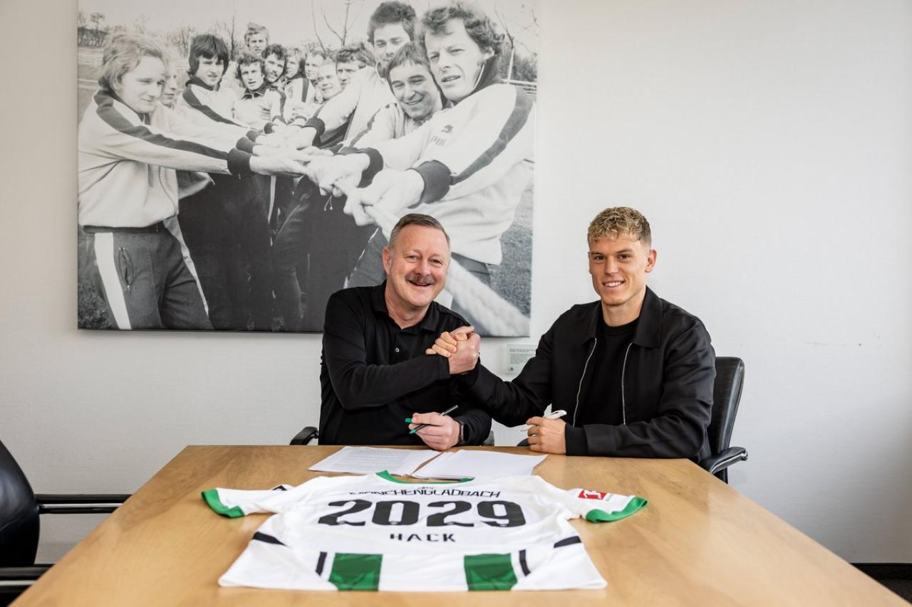 Confirmed two-year-extension: Gladbach's Hack receives contractual “Doppelpack”