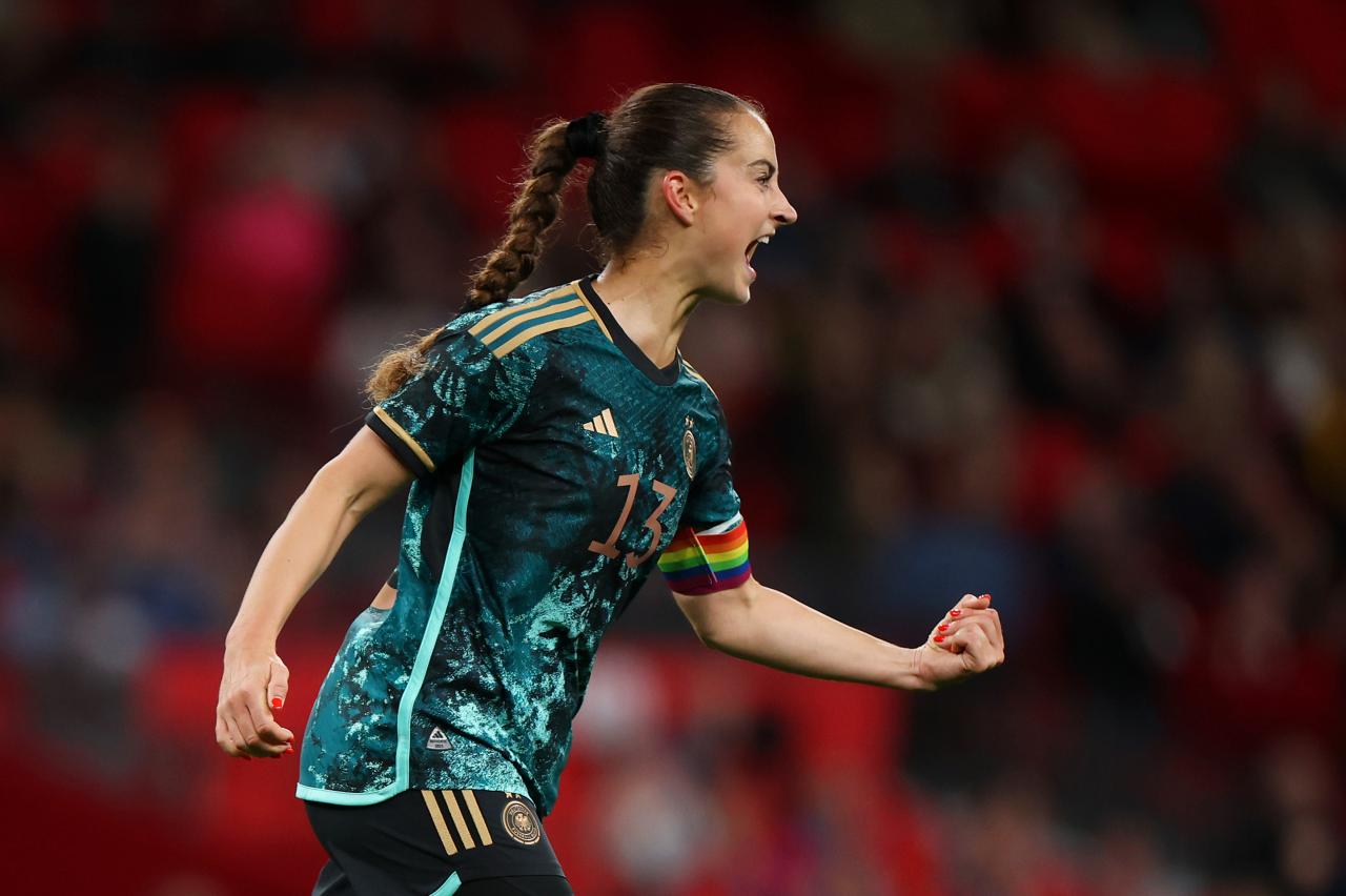 German women prevail over England in seven-goal-thriller at Wembley