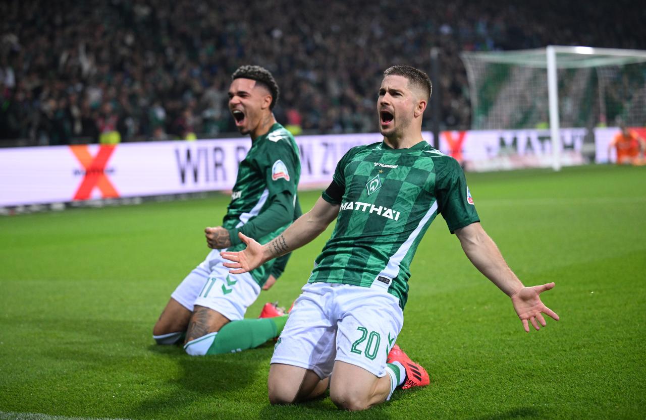 Ducksch breaks Paderborn hearts as Bremen secure last-16 berth