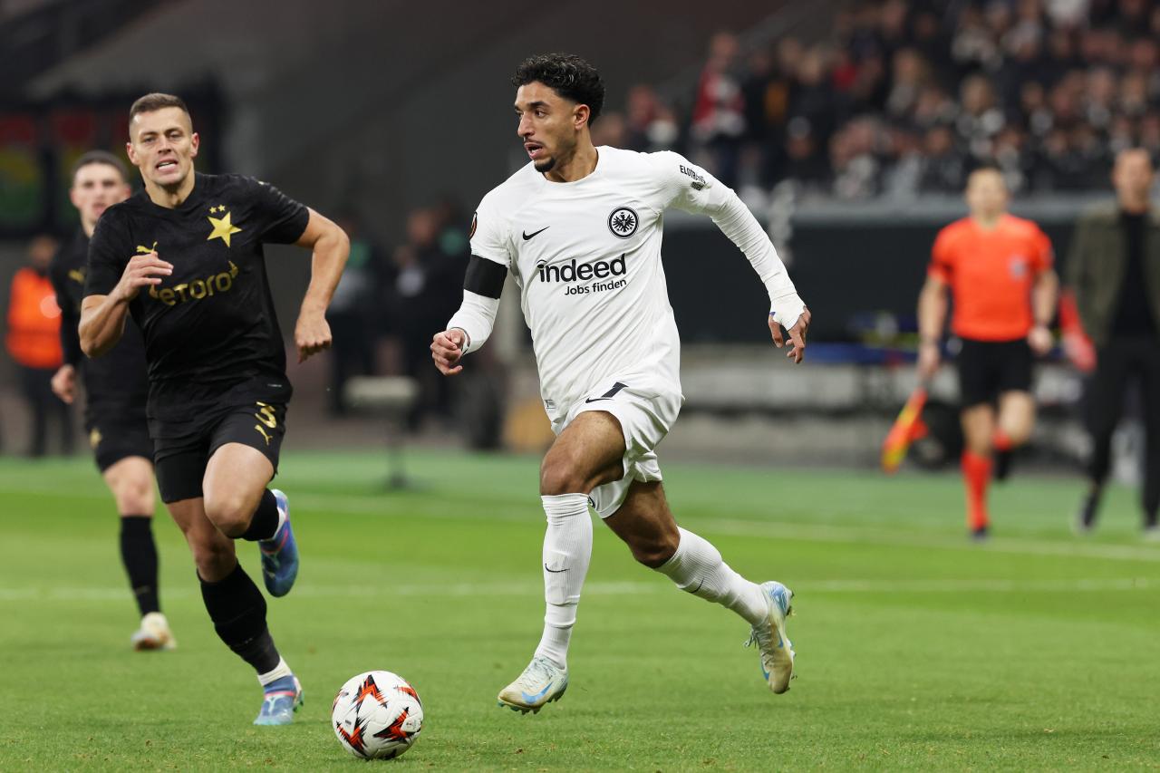 Marmoush to the fore as Frankfurt overcome Slavia Praha