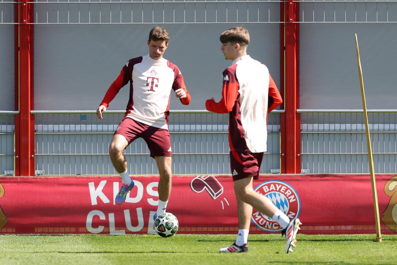 Bayern duo sit out of training due to illness