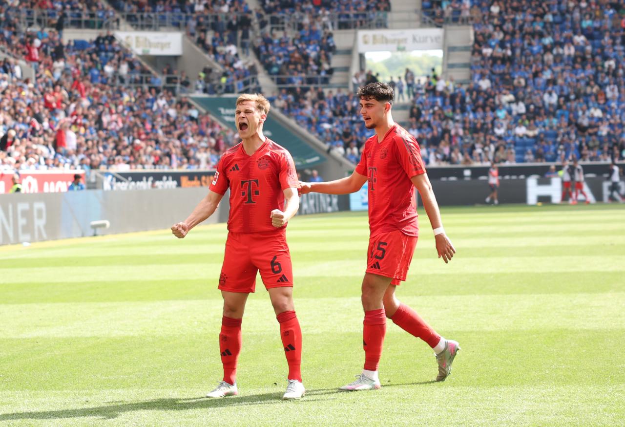 Champions end season in style as Müller plays final Bundesliga game for Bayern