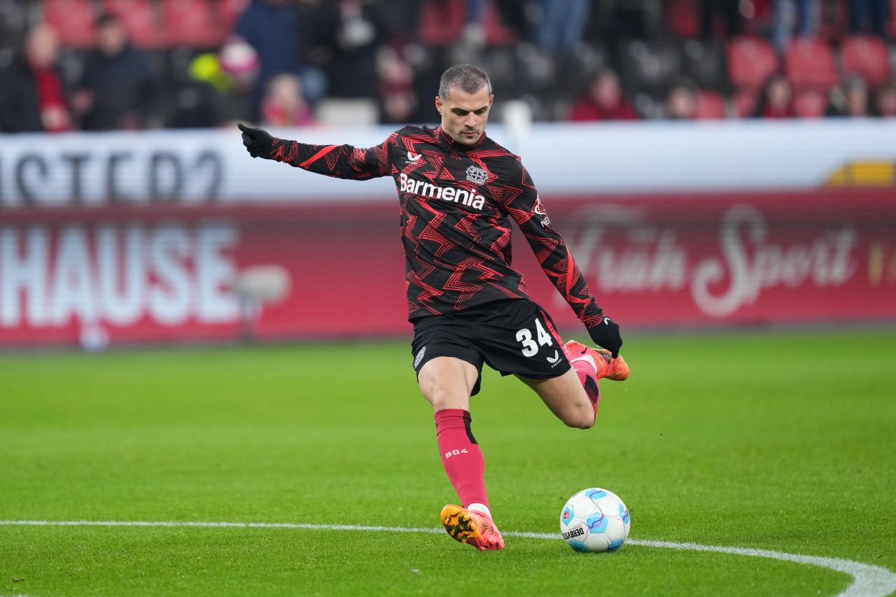 Report: Xhaka’s father operating behind agent’s back amid uncertain future at Leverkusen